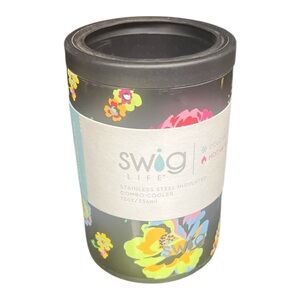Swig Life Fleur Noir Steel Insulated Koozie